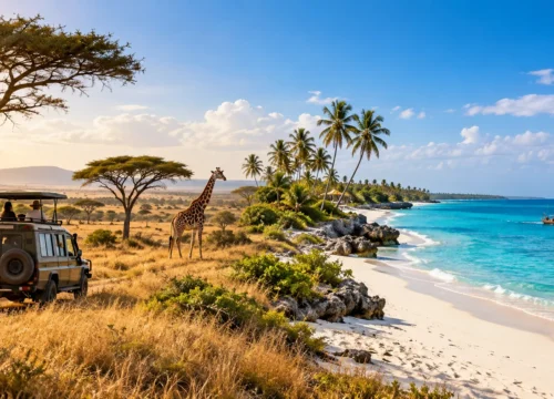 Kenya Bush and Beach Safari: Lions in the Morning, Ocean by the Weekend